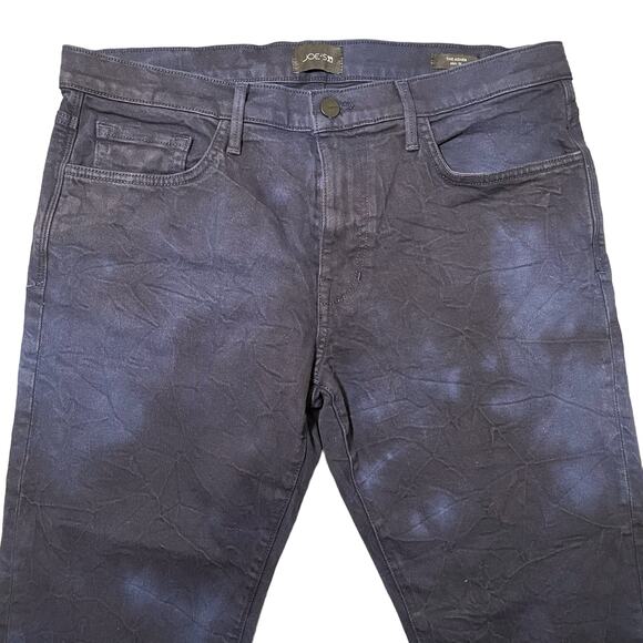 NEW Joe's Jeans Asher Slim Fit Jeans Navy Blue Marble Tie Dye Pattern - Size 32 - Picture 3 of 13